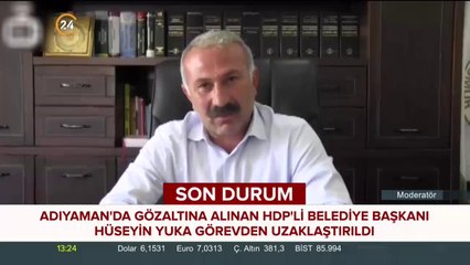 HDP'li Belediye Başkanı görevden uzaklaştırıldı