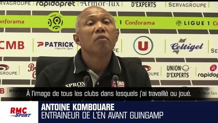 Guingamp : Kombouaré est toujours un "fan inconditionnel" du PSG mais il n'y aura pas de cadeaux