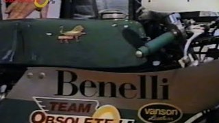 Team Obsolete at the Manx GP 1993 | Part1|  Benelli 350cc