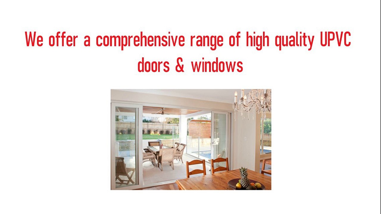 UPVC Windows And Doors Sydney