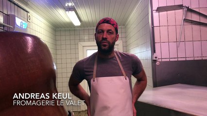 Andreas Keul produit du fromage des alpages à Waimes
