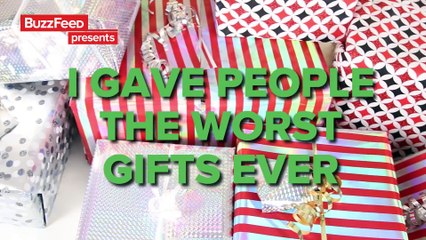 I Pranked People With Terrible Christmas Gifts