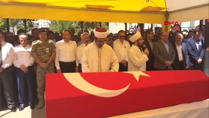 Gaziantep Adıyaman'da Şehit Olan Şehit Astsubay Aydın Özer Son Yolculuğuna Uğurlandı