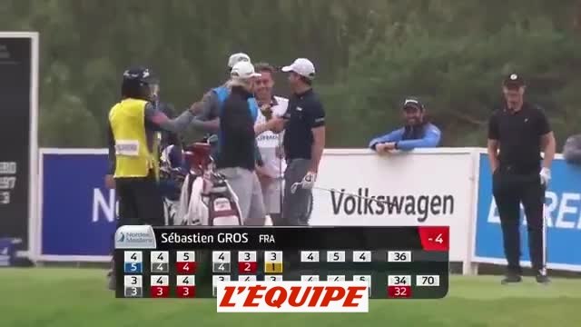 Le trou-en-un de Sébastien Gros au Nordea Masters - Golf - EPGA