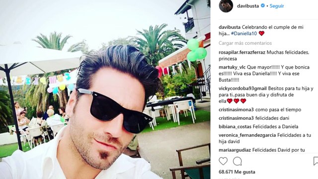 Paula Echevarría y Bustamante felicitan a su hija Daniella