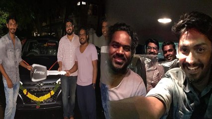 இயக்குனருக்கு காரை பரிசளித்த தயாரிப்பாளர் யுவன் ஷங்கர் ராஜா- வீடியோ