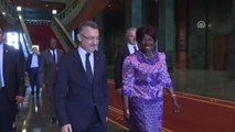 Cumhurbaşkanı Yardımcısı Oktay, Zambiya Cumhurbaşkanı Yardımcısı Wina ile Görüştü