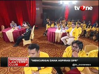 ILC Mencurigai Dana Aspirasi DPR (Bagian 6)