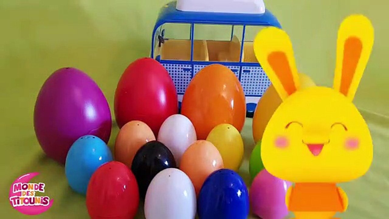 oeufs surprises de couleurs - Peppa Pig - Touni Toys - Titounis
