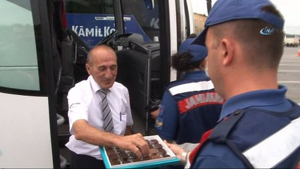 Jandarmadan kurban bayramı öncesinde trafik uygulaması