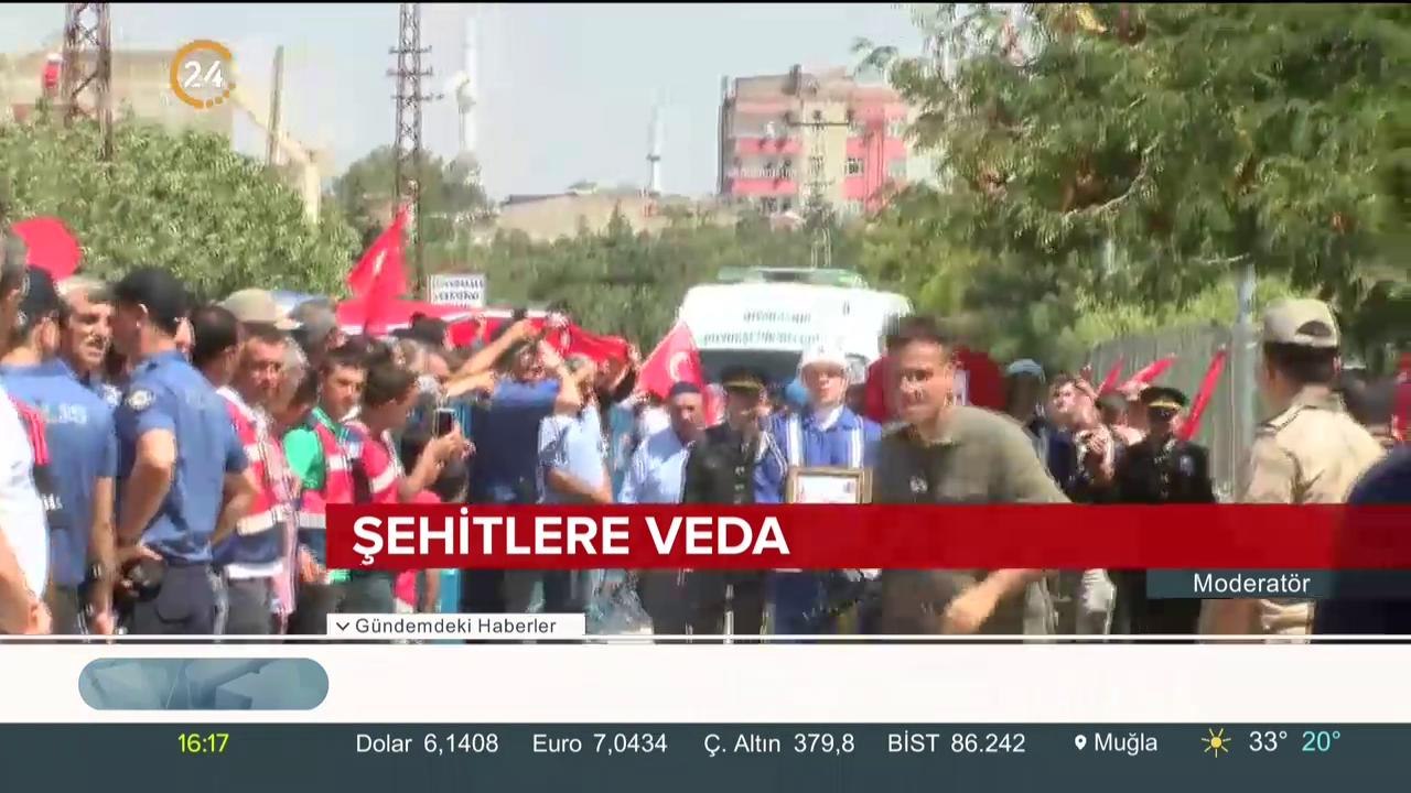 Şehitlerimize veda