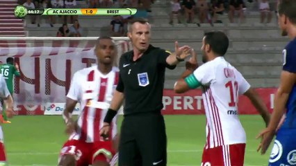 AC Ajaccio - Stade Brestois (2-1) - Résumé 04-08-2017