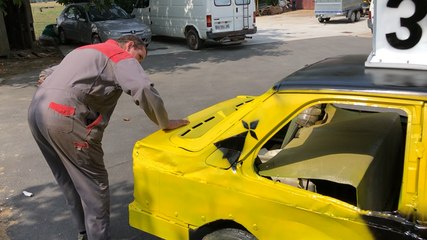 Olivier Renouard, un vieux routard du stock-car