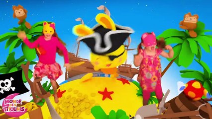 Tête, épaules, genoux et pieds - Head, Shoulder, Knees and Toes en français - Titounis part 2/2