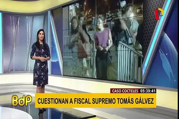 Reacciones por designación de fiscal supremo Tómas Gálvez para “caso cócteles”