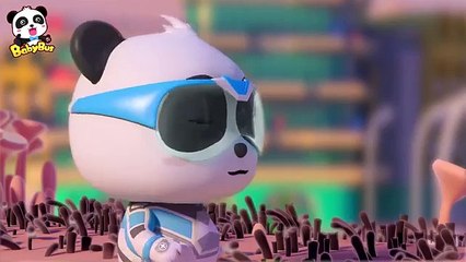 Run！Super Panda Kiki - Super Panda Rescue Team - BabyBus Cartoon for Kids - YouTube