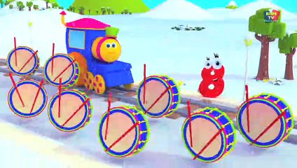 Bob, le train - compter le nombre avec le train de bob - enfants vidéo d'apprentissage - Counting - YouTube