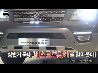 '이 차가 대세!' 1월~4월 국내 베스트셀링카는? / 연합뉴스 (Yonhapnews)