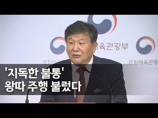 문체부 "전명규 전 부회장, 빙상계에 부당한 영향력 행사" / 연합뉴스 (Yonhapnews)