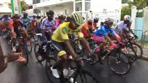 Revivez les images du départ de la 7ème étape du Tour cycliste de Guadeloupe à Vieux-Habitants avec Julien Babel #Tour1ere