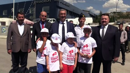 Trafik kazaları 'kırmızı düdük' ile engellenecek - ÇORUM