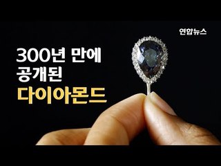 [현장] '앙투아네트 왕관' 장식한 전설의 블루 다이아 300년만에 공개  / 연합뉴스 (Yonhapnews)