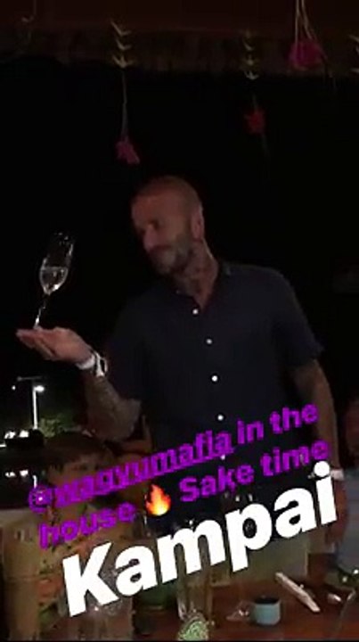 Never mind the Dele Alli Challenge, this is far more impressive from David Beckham! (️: IG/davidbeckham)