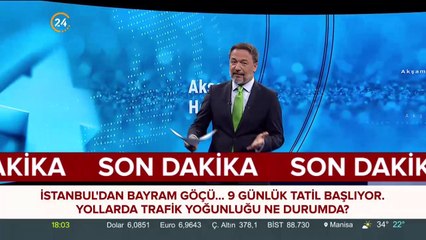 İstanbul'dan yoğun bayram göçü başladı