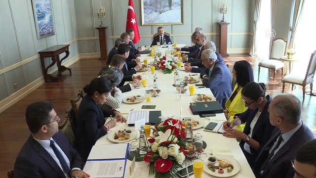 Cumhurbaşkanı Yardımcısı Oktay, TİM heyetini kabul etti - ANKARA