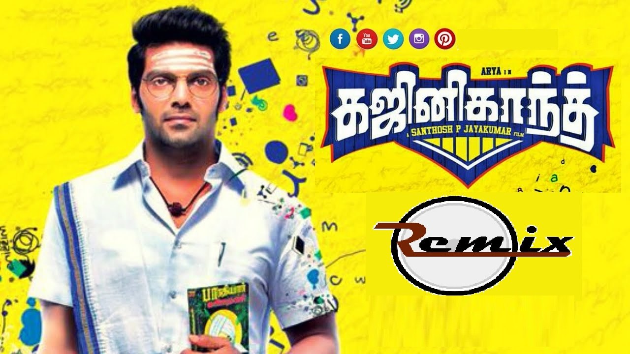 Ghajinikanth - Bar Song Remix- Arya, Sayyeshaa - Balamurali Balu - Santhosh P Jayakumar