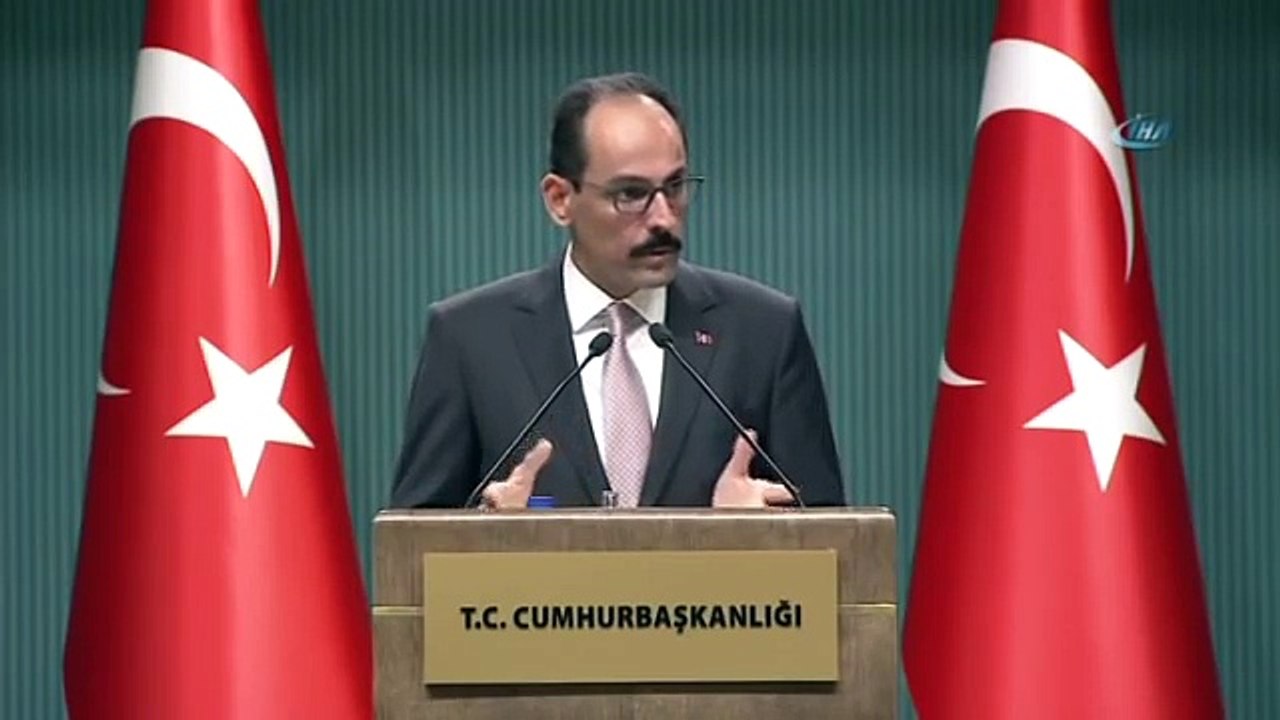 İbrahim Kalın: "Türk Lirası Üzerindeki Spekülasyon Ortamı Bertaraf Edildi"