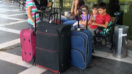 Otogarda Kurban Bayramı yoğunluğu