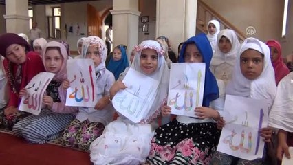 Midyat'ta Yaz Kur'an Kursları Sona Erdi