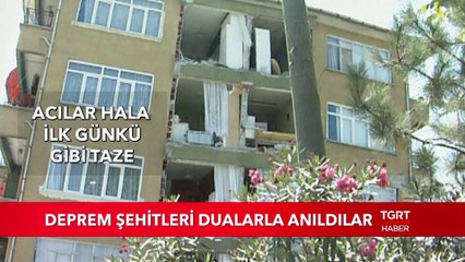 Deprem Şehitleri Dualarla Anıldılar