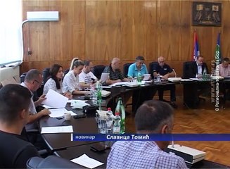 Treća sednica Gradskog veća u Boru, 17.avgust 2018. (RTV Bor)