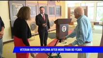 105-Year-Old Navy Vet Receives College Diploma Decades Later