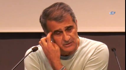 Şenol Güneş: "Bugünkü Oyun Adına Üzgünüm"