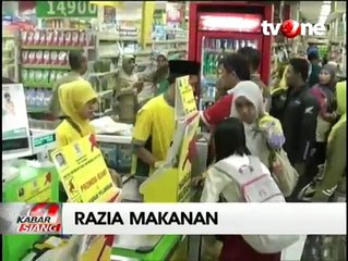 Disperindag Pekalogan Gelar Razia Makanan