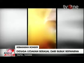 Bubuk Misterius Sebabkan Ledakan di Water Park Taiwan