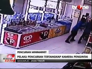 Aksi Pencuri Kecap Kepergok Karyawan Minimarket