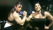 Renata Hronova vs Pavla Markova arm wrestling challenge. Strongest Women FBB
