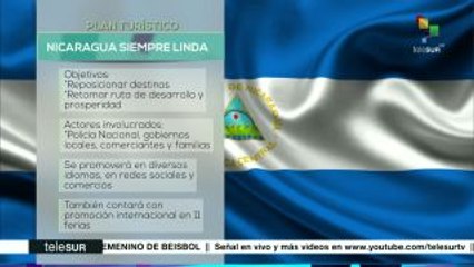 Nicaragua lanza plan para activar e impulsar el turismo