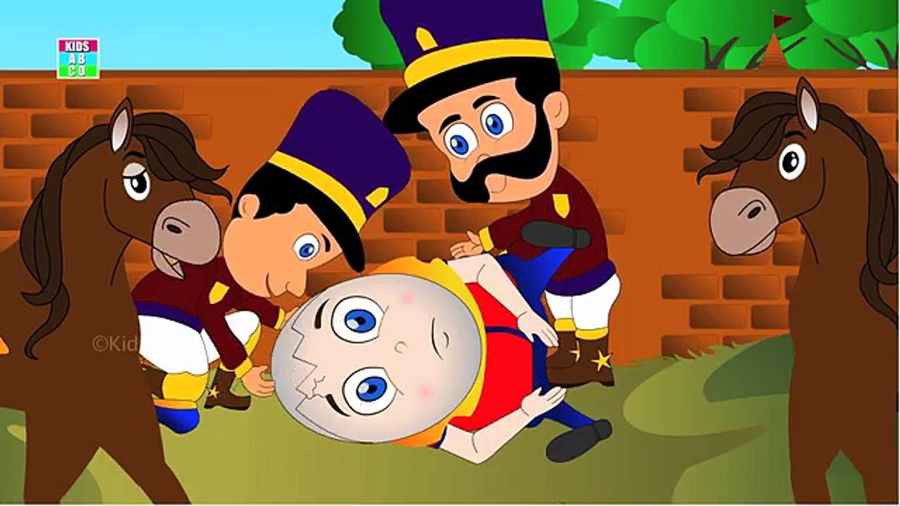 Humpty Dumpty Sat On A Wall Nursery Rhyme | Humpty Dumpty