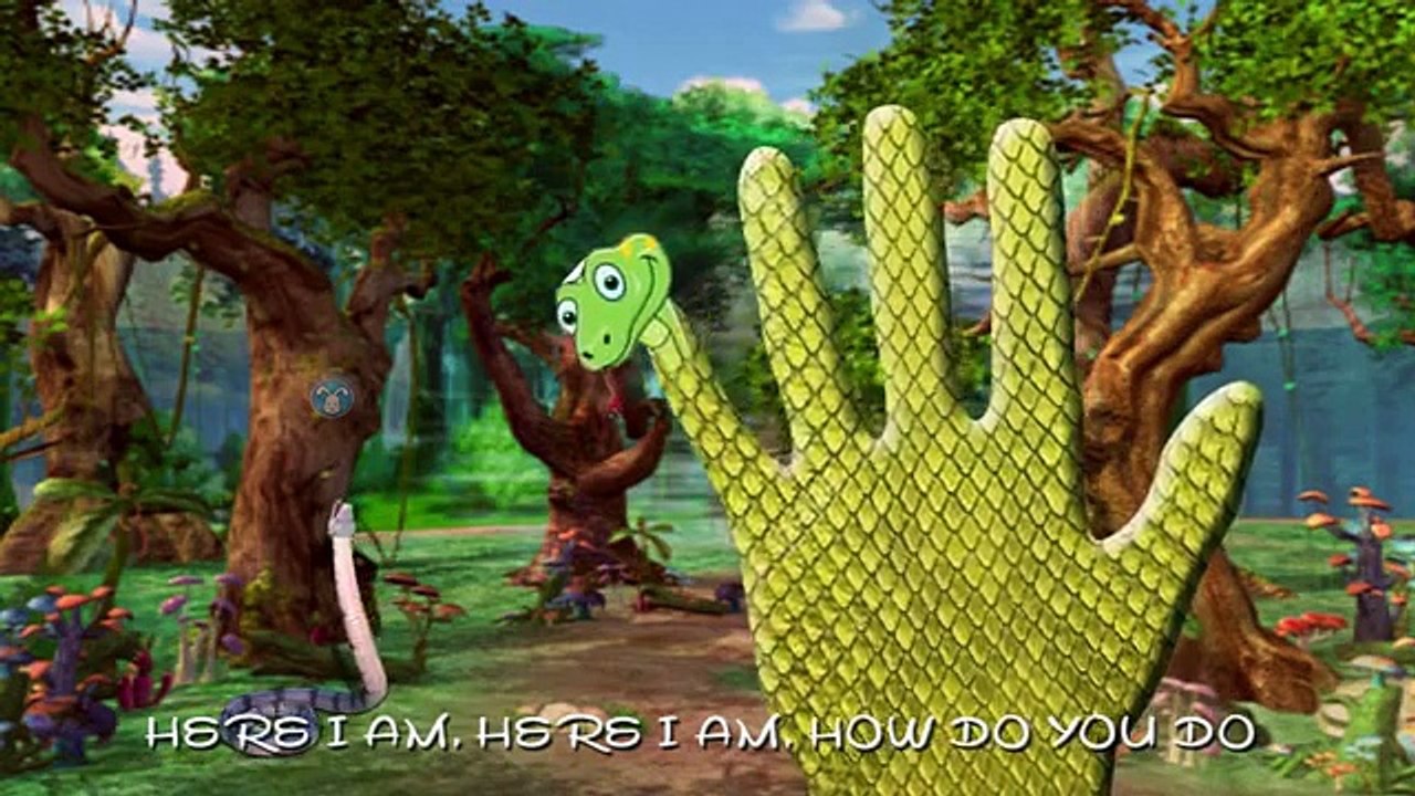 Snake Finger Family Nursery Rhyme for Children||Nursery Children Finger ...