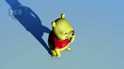 Original Meme Winnie The Pooh dancing pitbull hotel room service