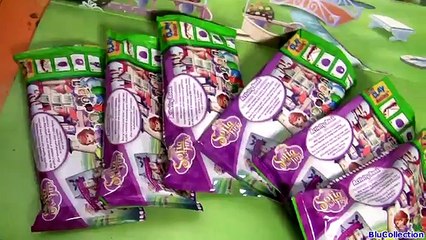 6 Clay Buddies SURPRISE Sofia the First Blind Bags Princess Amber, Prince James, Jade DIY