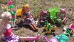 GARDENING ! Elsa and Anna toddlers plant flowers and vegetable seeds