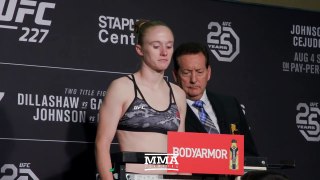 UFC 227 Official Weigh-in Live Stream - MMA Fighting