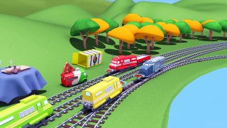 We need a lot of PIZZA for a PARTY !! Troy The Train of Car City Train cartoons