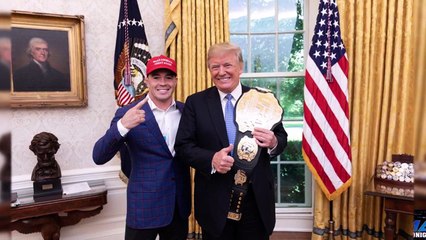 Colby Covington visits Donald Trump